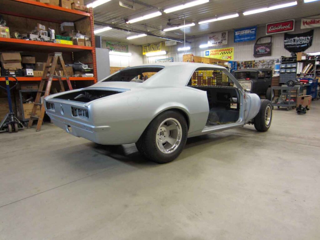 67 Camaro for rear tubs and rear end