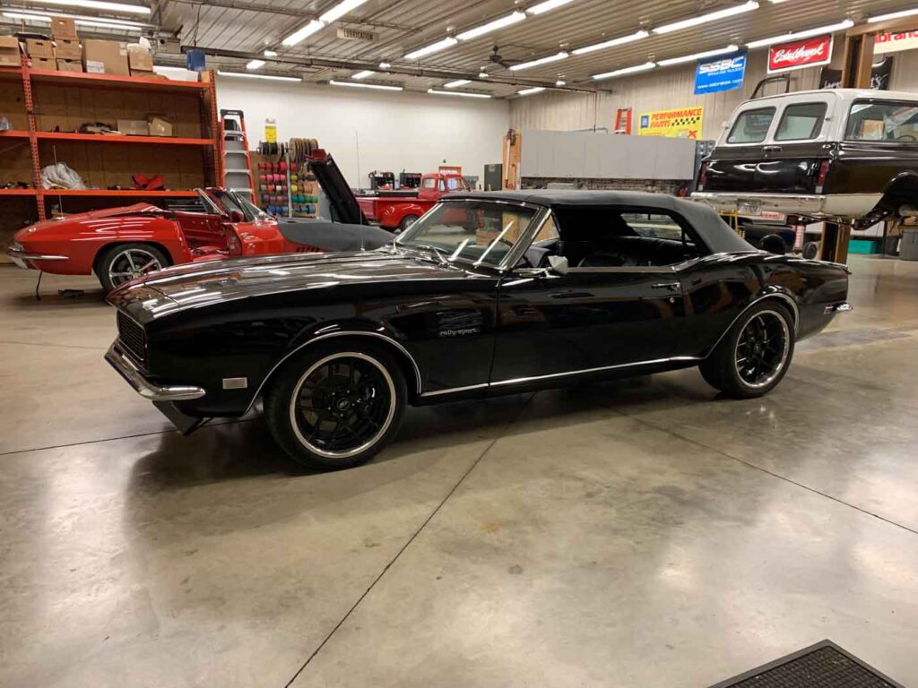 Camaro convertible on Spec chassis